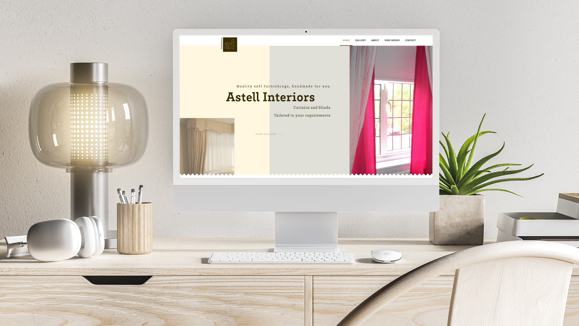 Interior Design Website | WordPress Portfolio UK