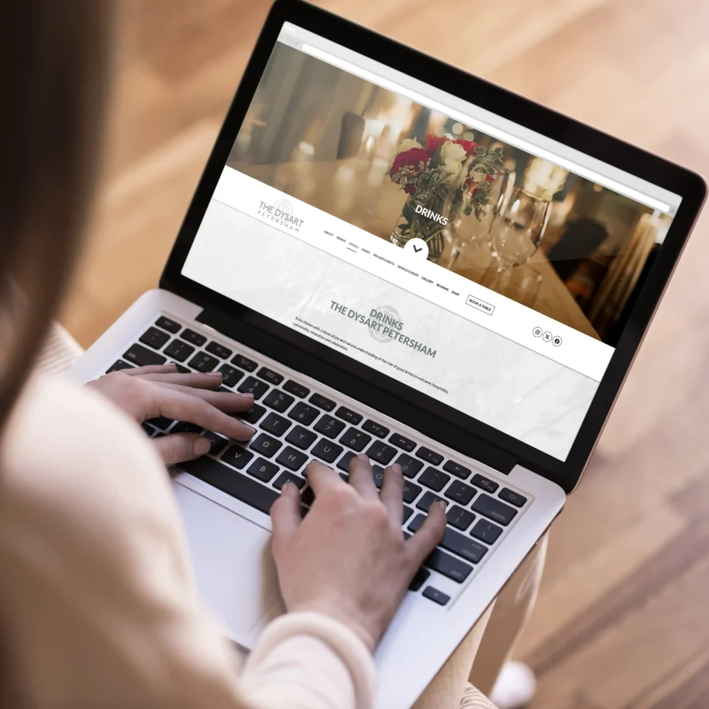 Restaurant WordPress enhanced website design and user experience